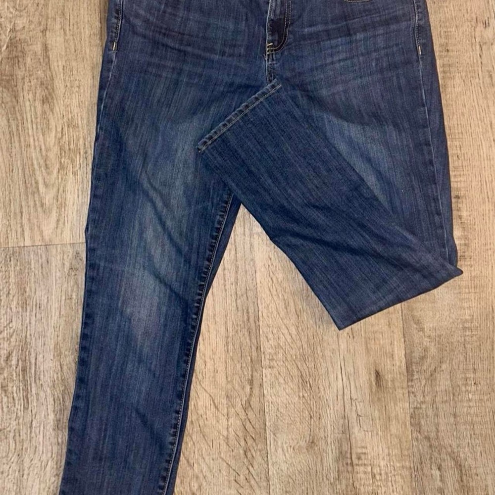 Gap blue girlfriend jeans Size 10